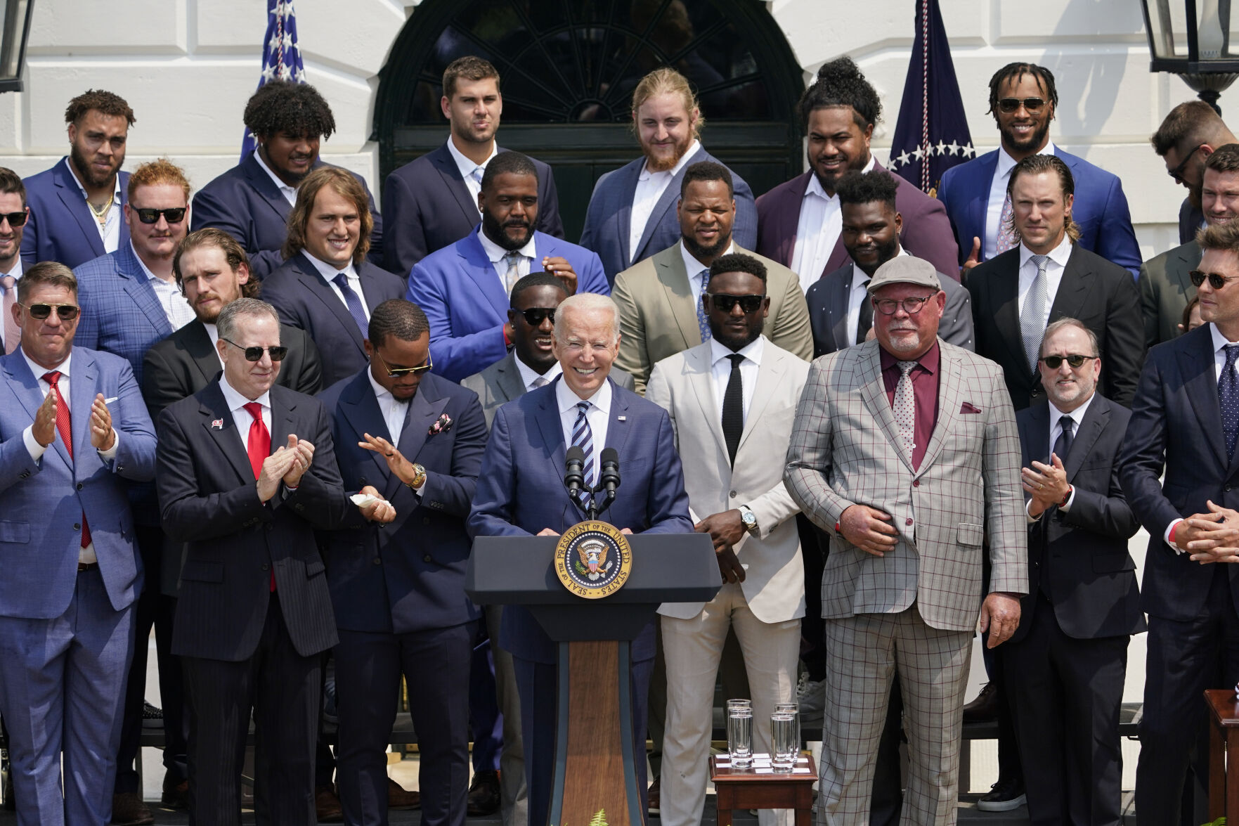 Biden Buccaneers Football